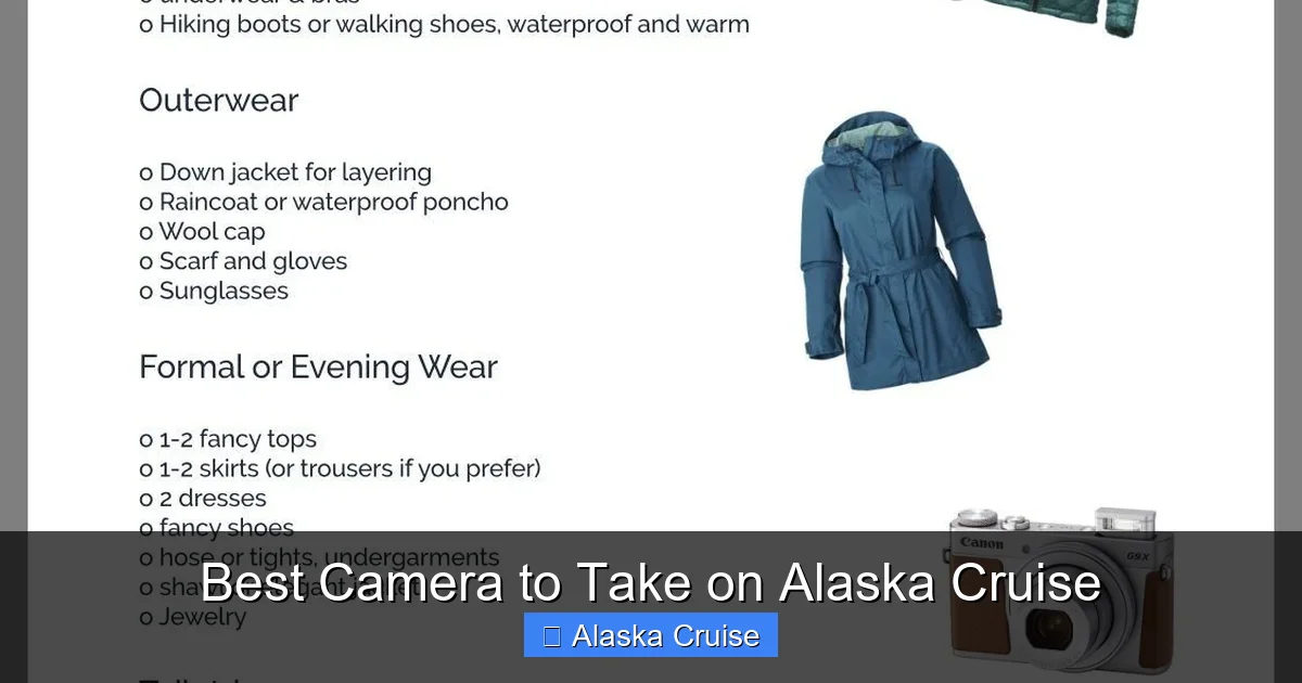 Best Camera to Take on Alaska Cruise