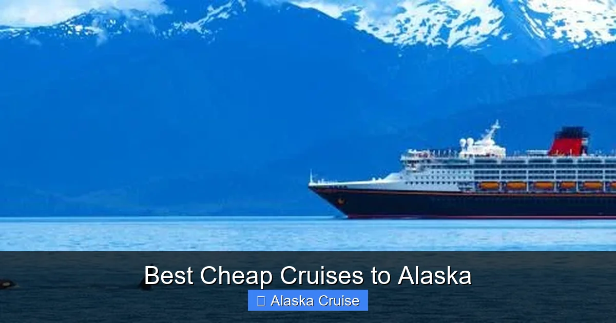 Best Cheap Cruises to Alaska