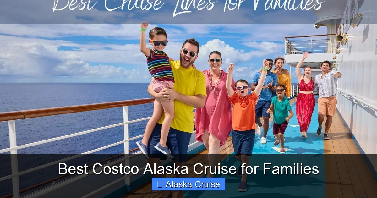 Best Costco Alaska Cruise for Families