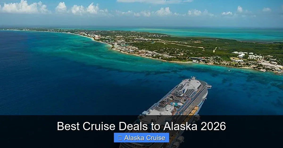 Best Cruise Deals to Alaska 2026