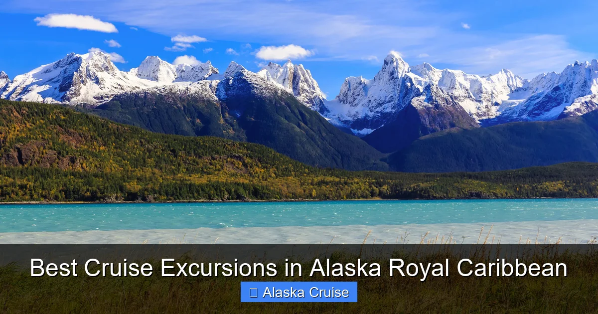 Best Cruise Excursions in Alaska Royal Caribbean
