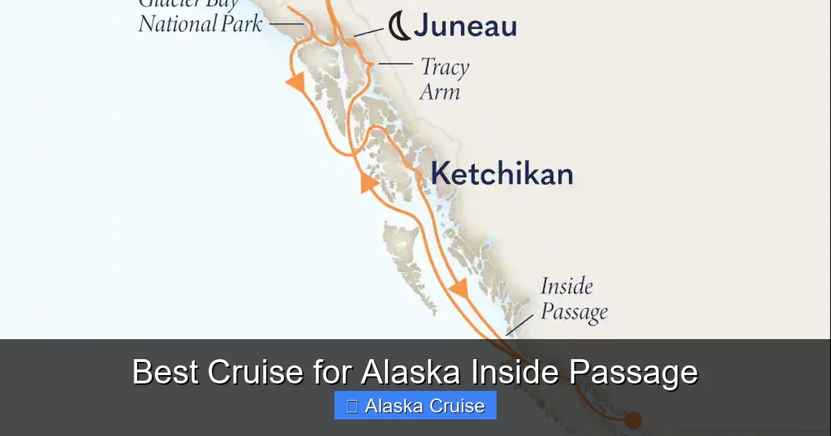Best Cruise for Alaska Inside Passage