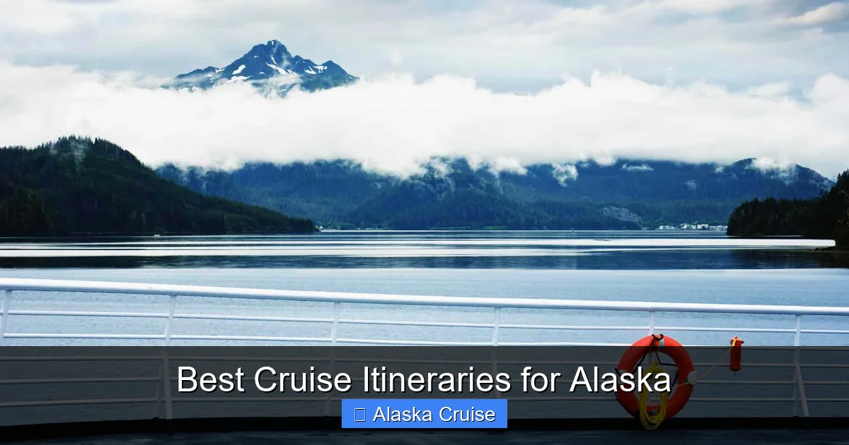 Best Cruise Itineraries for Alaska