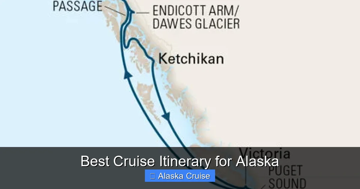 Best Cruise Itinerary for Alaska
