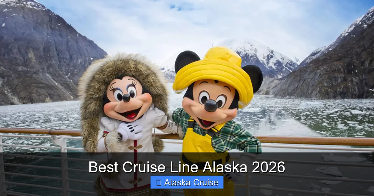 Best Cruise Line Alaska 2026