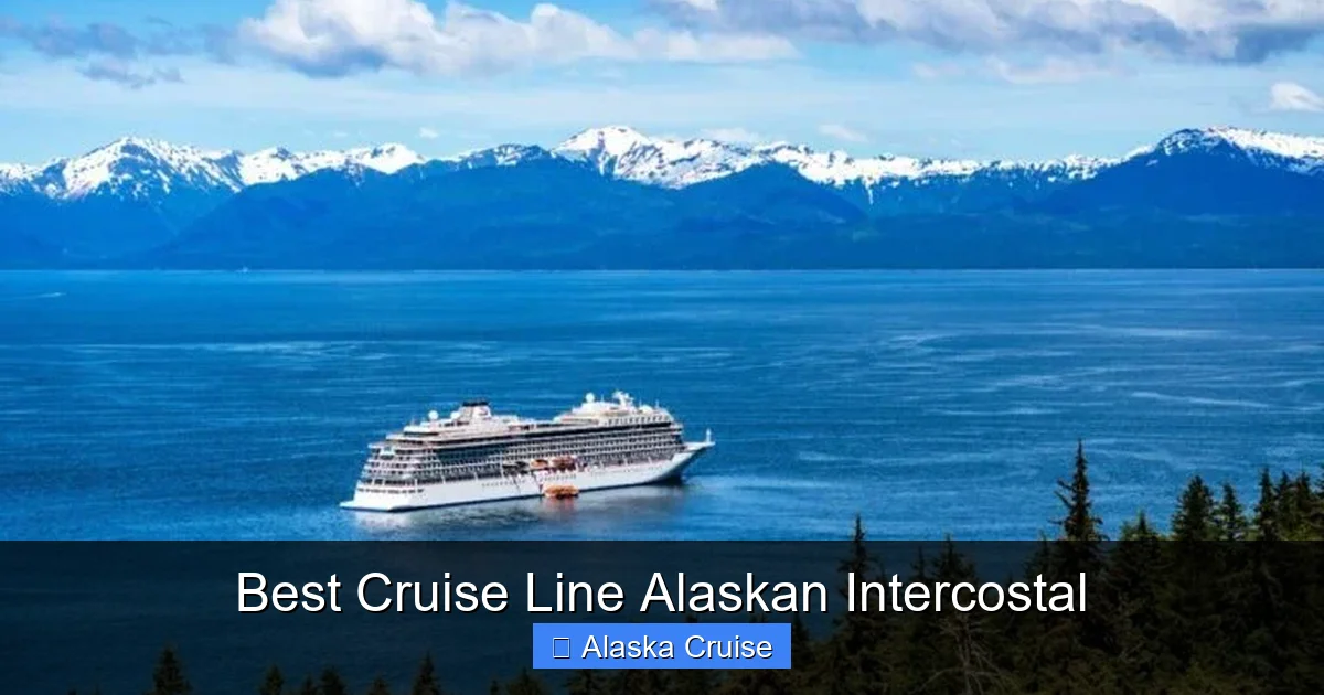 Best Cruise Line Alaskan Intercostal