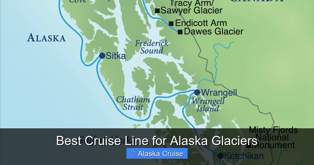 Best Cruise Line for Alaska Glaciers