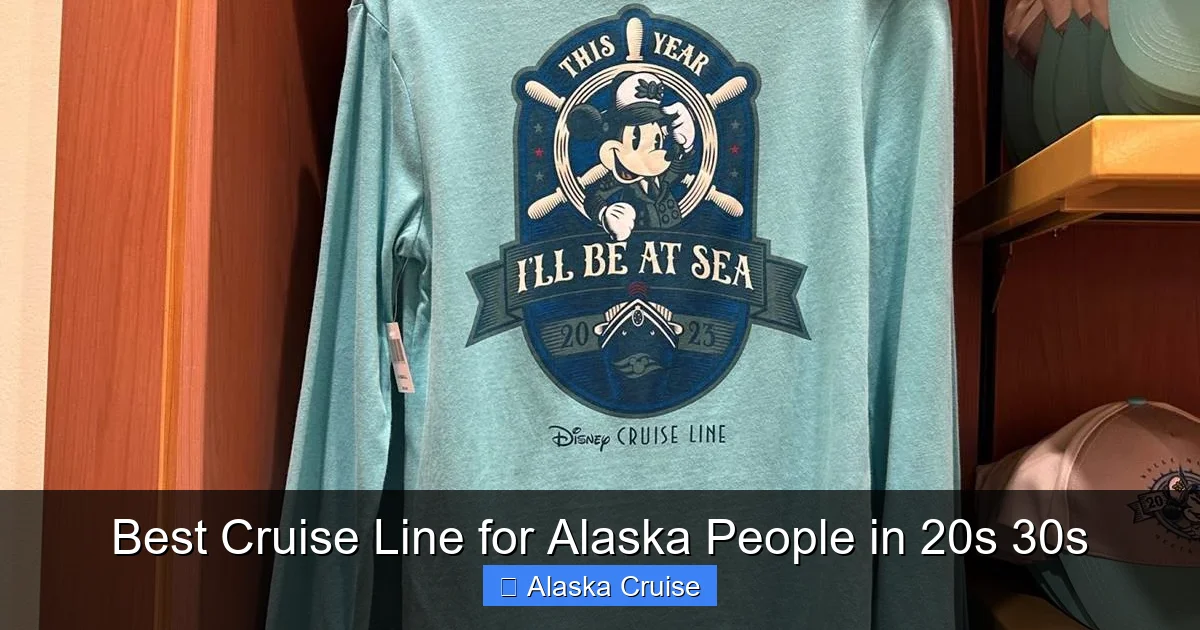 Best Cruise Line for Alaska People in 20s 30s