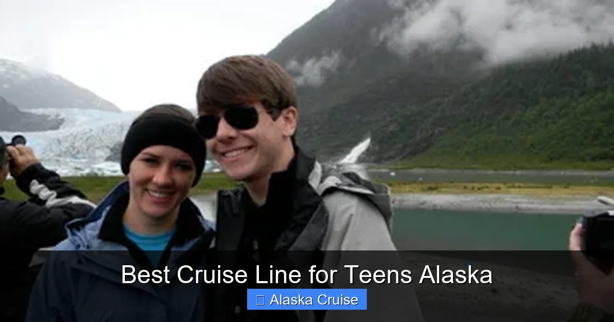 Best Cruise Line for Teens Alaska