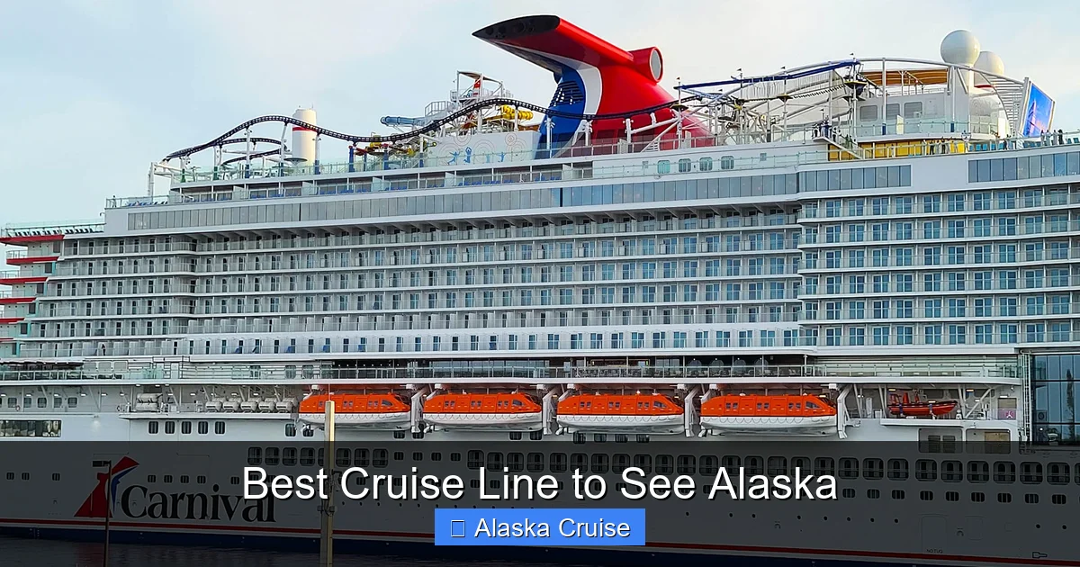 Best Cruise Line to See Alaska