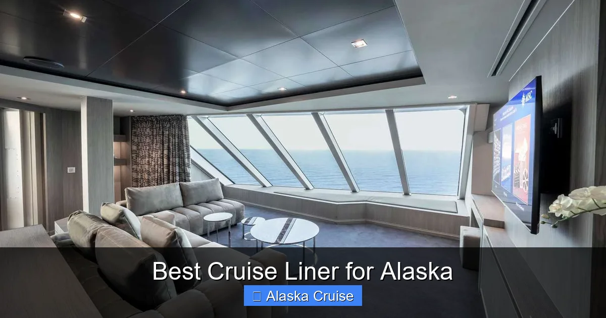 Best Cruise Liner for Alaska