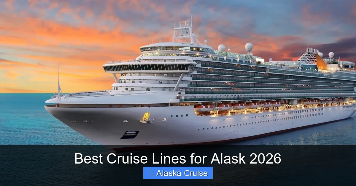 Best Cruise Lines for Alask 2026