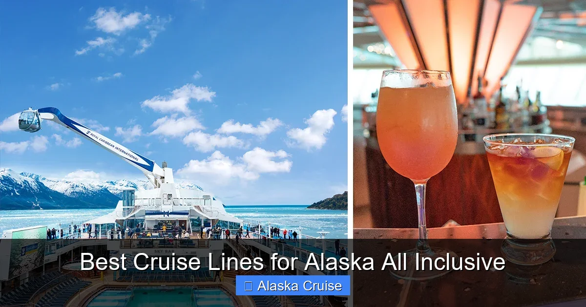 Best Cruise Lines for Alaska All Inclusive