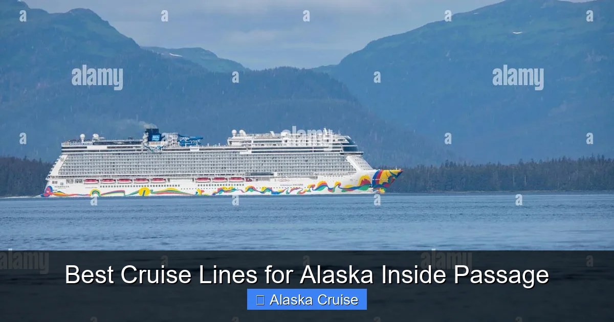 Best Cruise Lines for Alaska Inside Passage