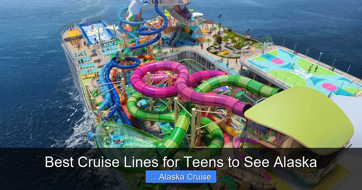 Best Cruise Lines for Teens to See Alaska