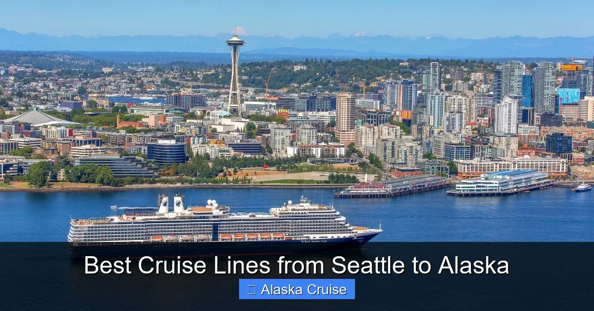 Best Cruise Lines from Seattle to Alaska