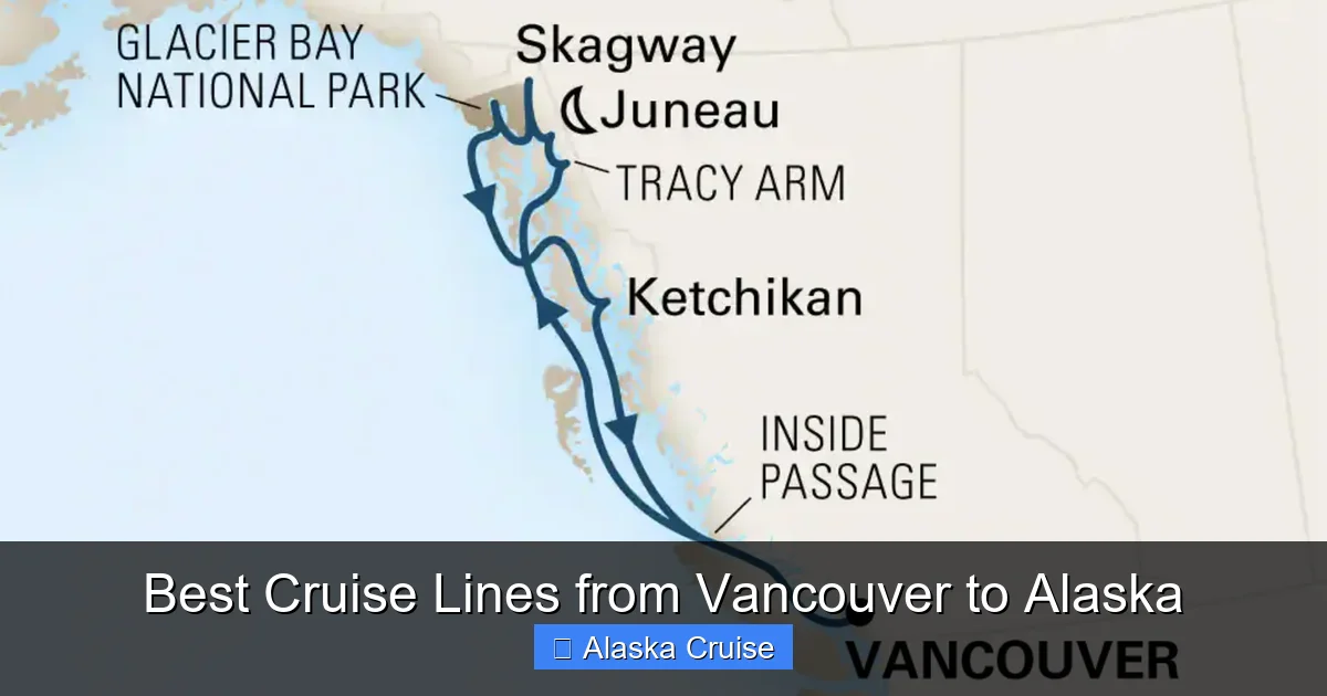 Best Cruise Lines from Vancouver to Alaska