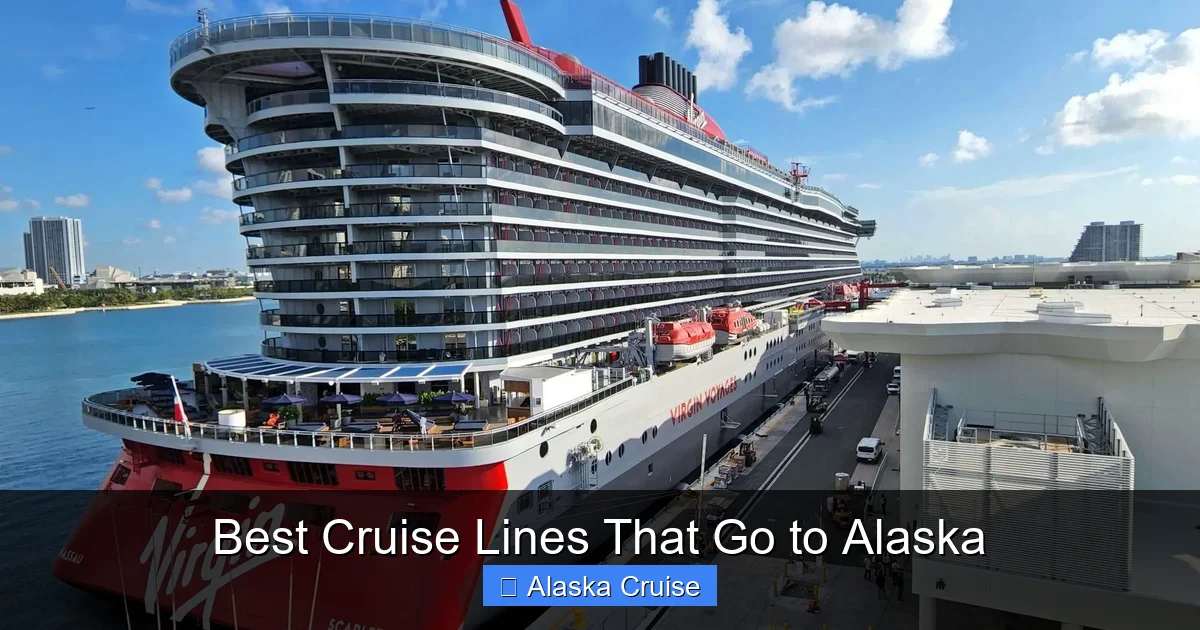 Best Cruise Lines That Go to Alaska