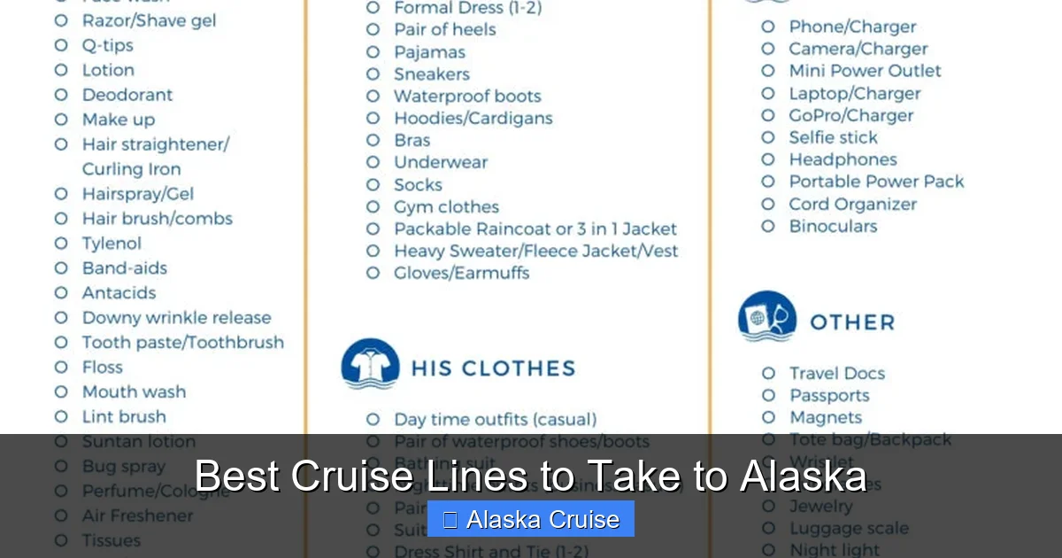 Best Cruise Lines to Take to Alaska