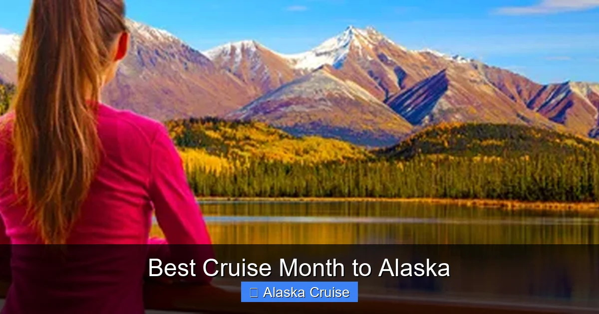 Best Cruise Month to Alaska