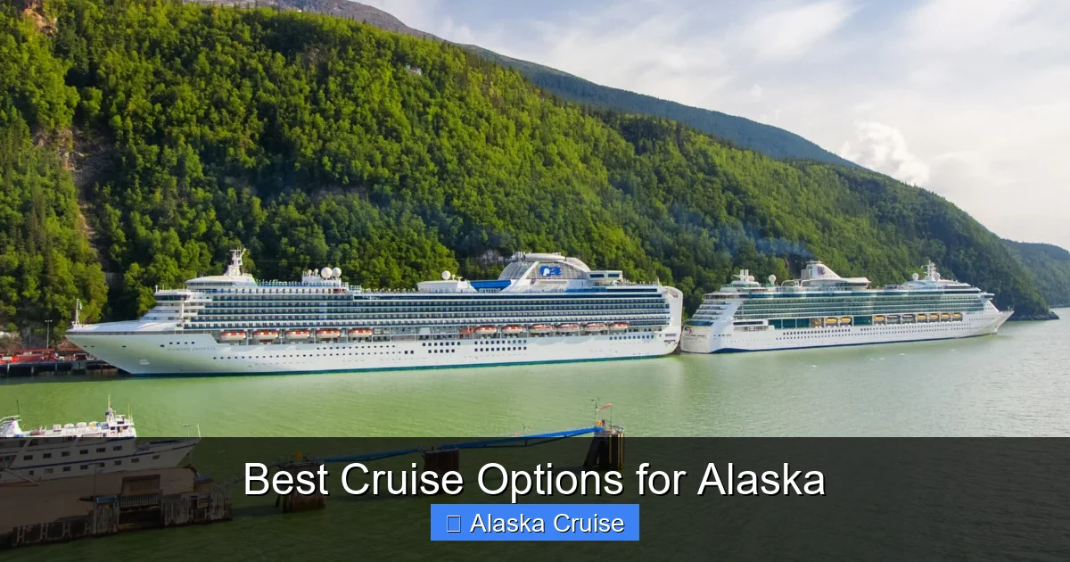 Best Cruise Options for Alaska