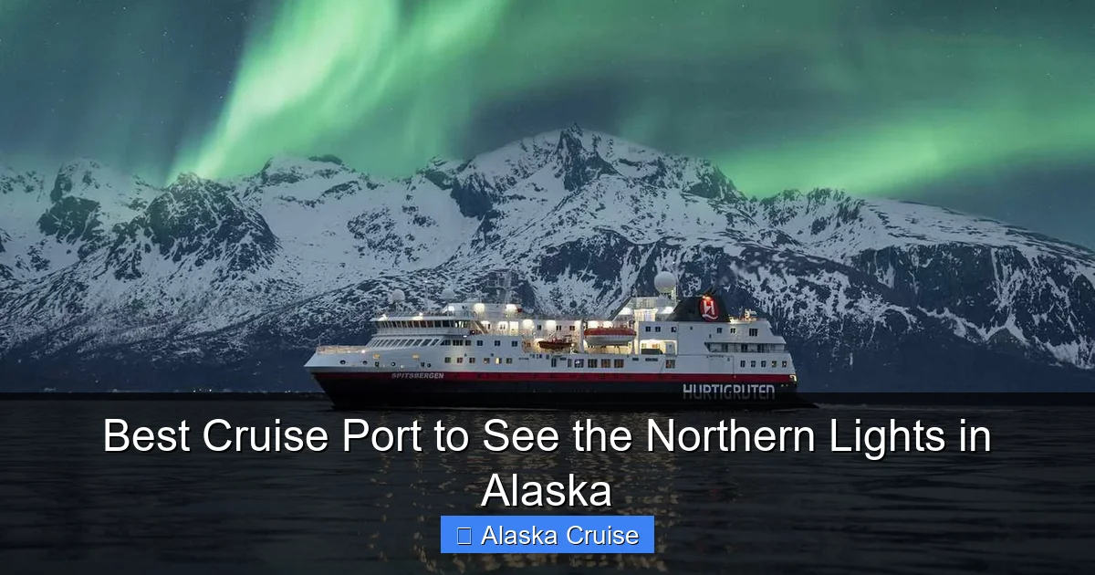 Best Cruise Port to See the Northern Lights in Alaska