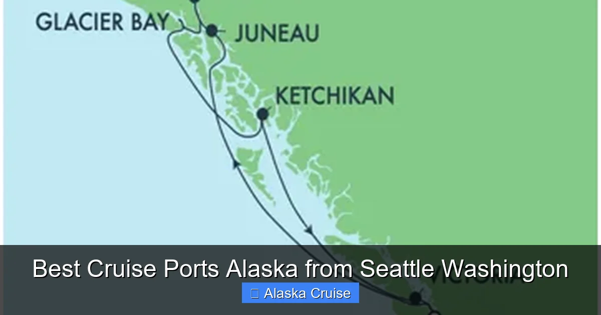 Best Cruise Ports Alaska from Seattle Washington