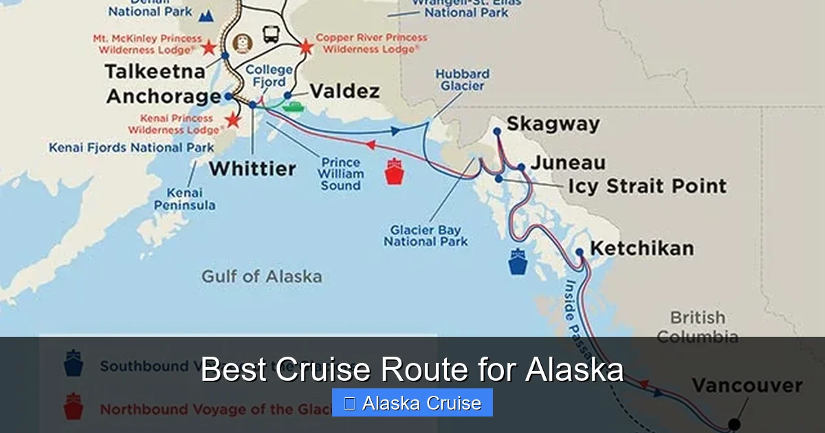 Best Cruise Route for Alaska
