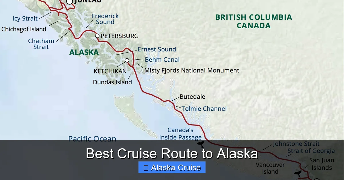Best Cruise Route to Alaska