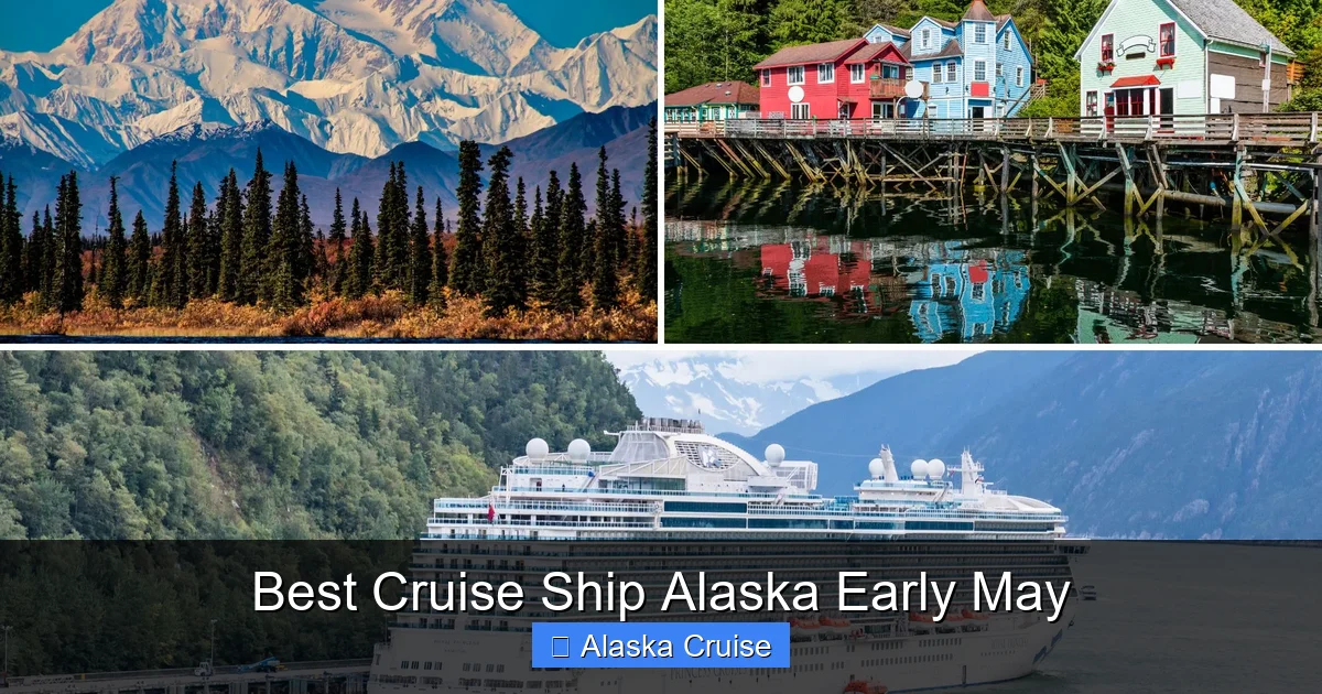 Best Cruise Ship Alaska Early May