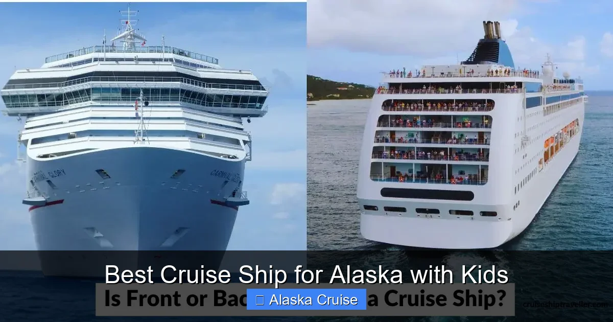Best Cruise Ship for Alaska with Kids