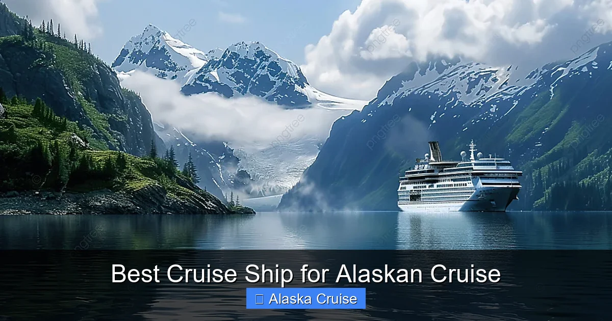 Best Cruise Ship for Alaskan Cruise