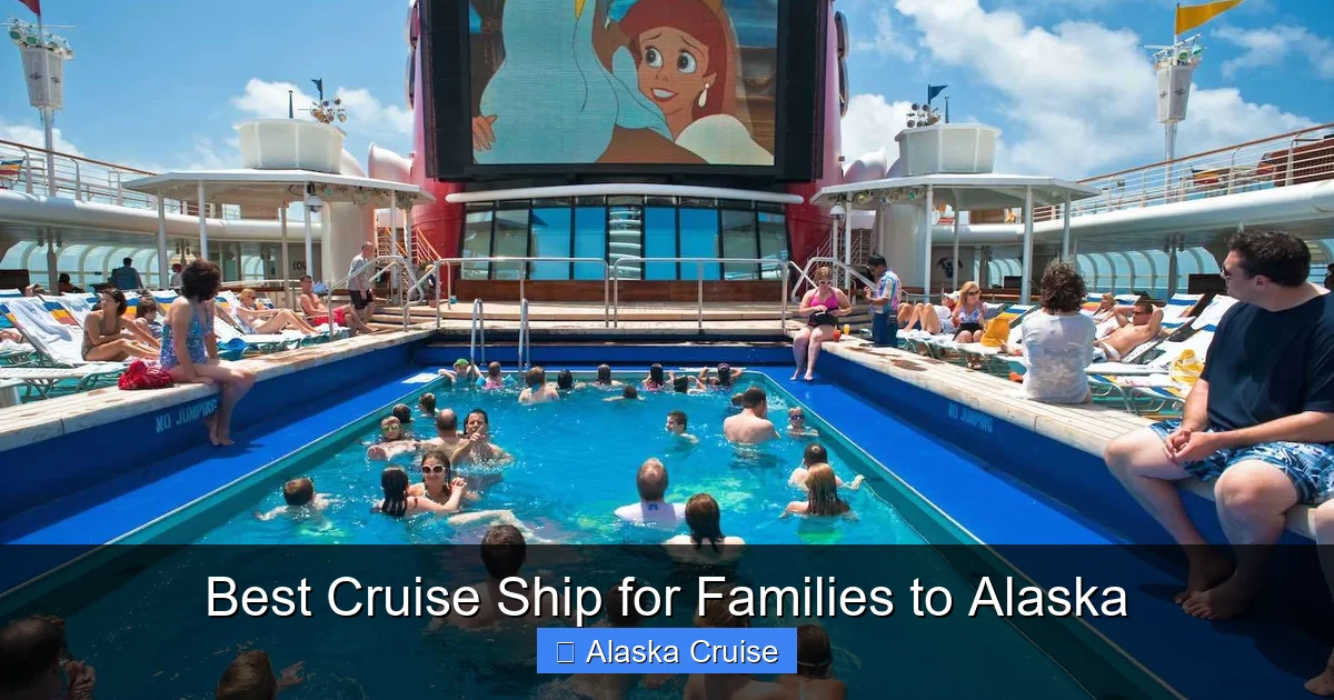 Best Cruise Ship for Families to Alaska