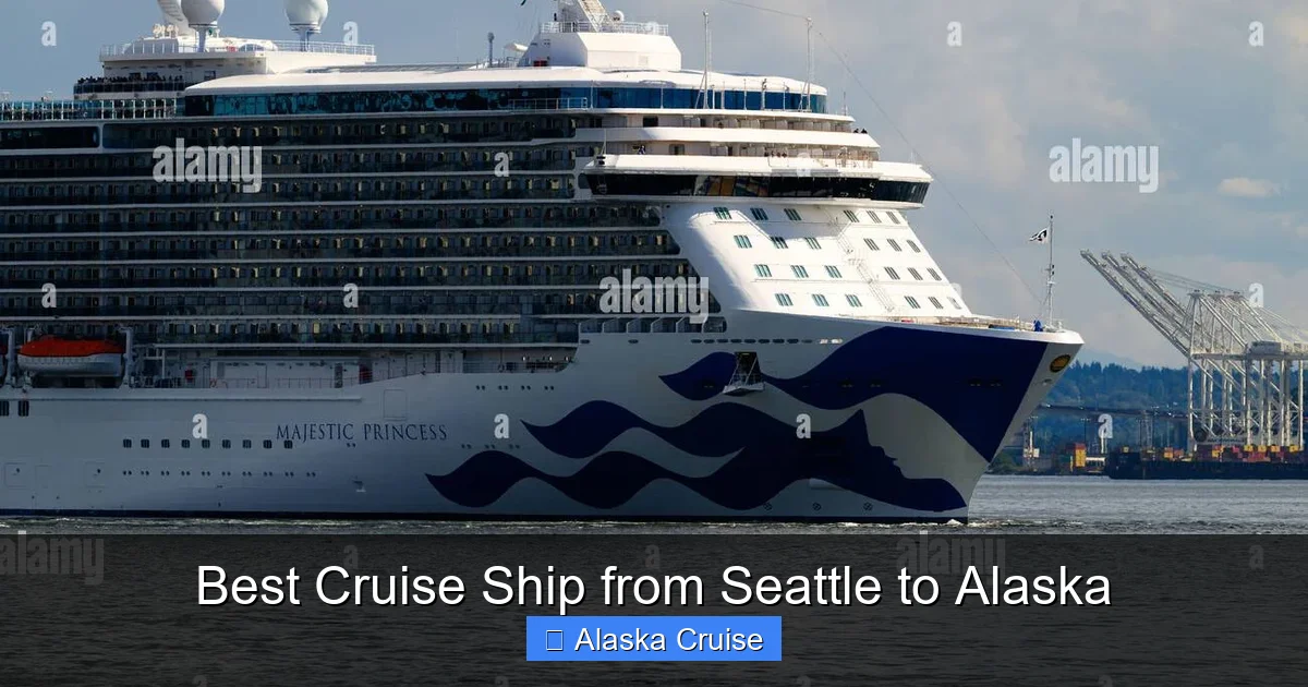 Best Cruise Ship from Seattle to Alaska