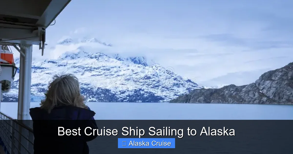Best Cruise Ship Sailing to Alaska