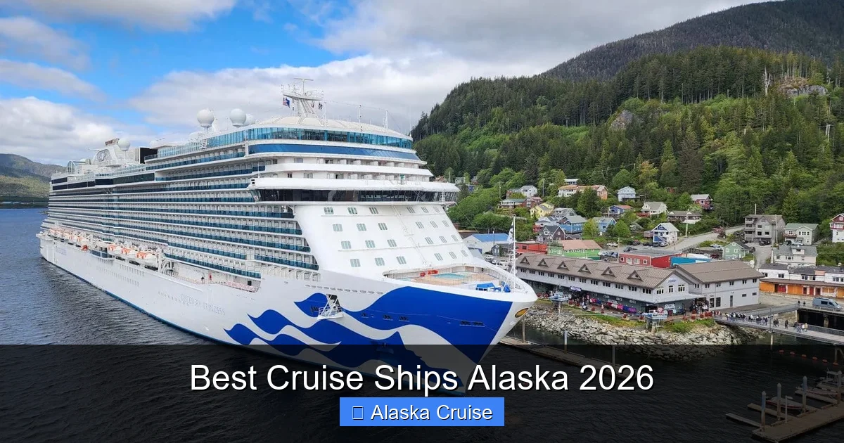 Best Cruise Ships Alaska 2026