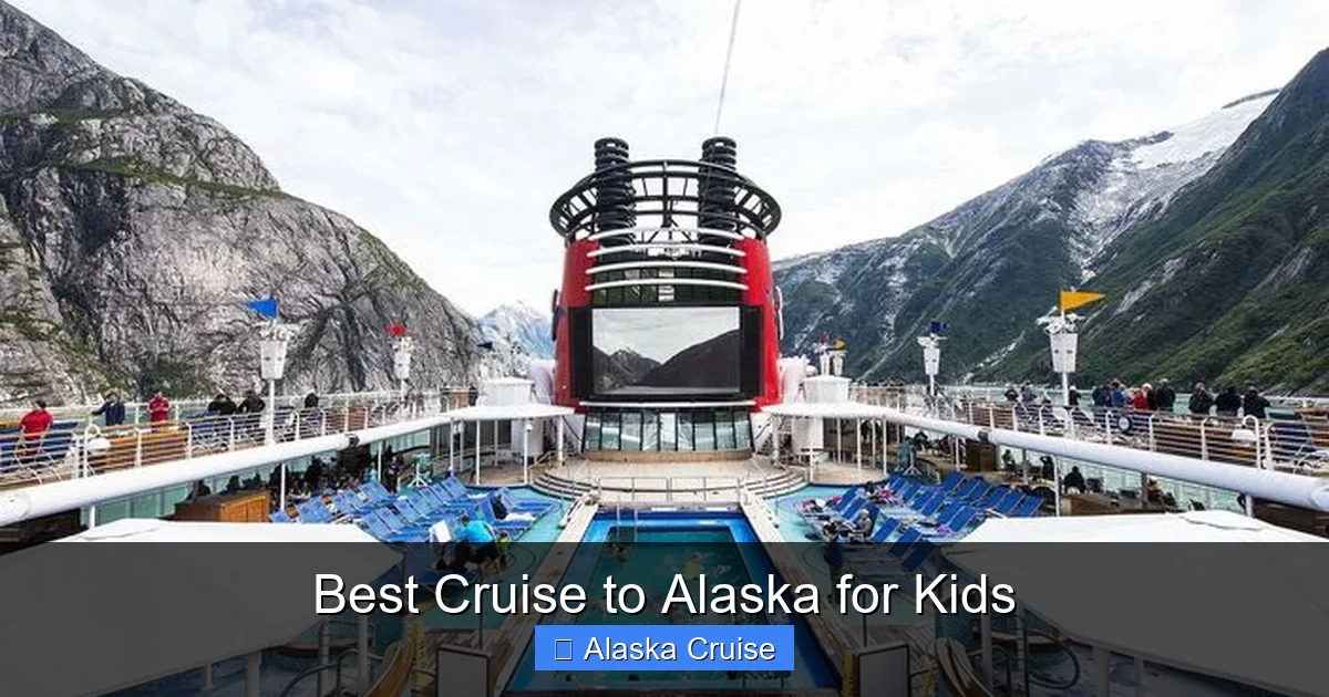 Best Cruise to Alaska for Kids