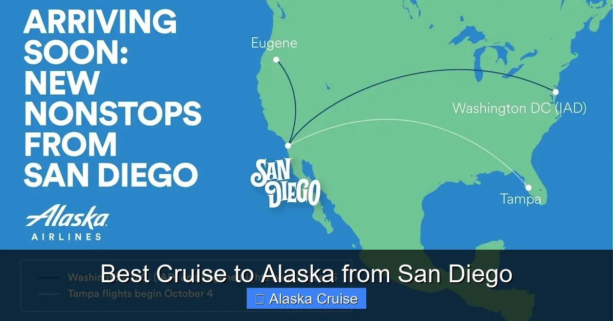 Best Cruise to Alaska from San Diego