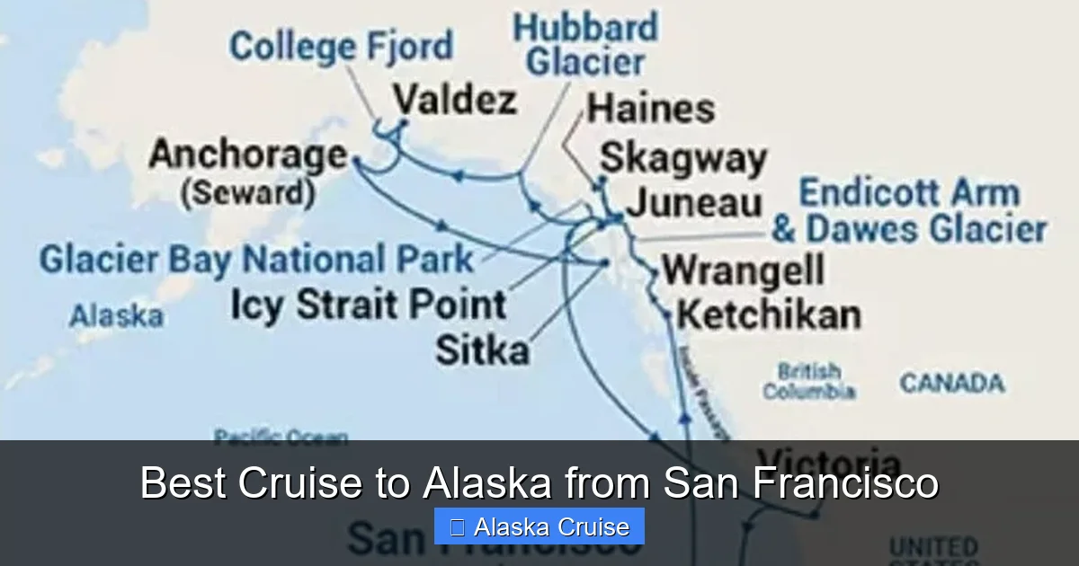 Best Cruise to Alaska from San Francisco