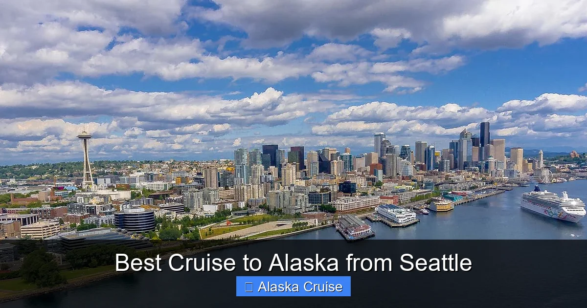 Best Cruise to Alaska from Seattle