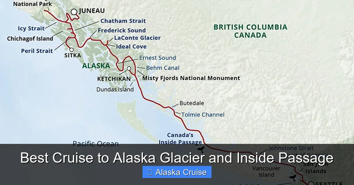 Best Cruise to Alaska Glacier and Inside Passage