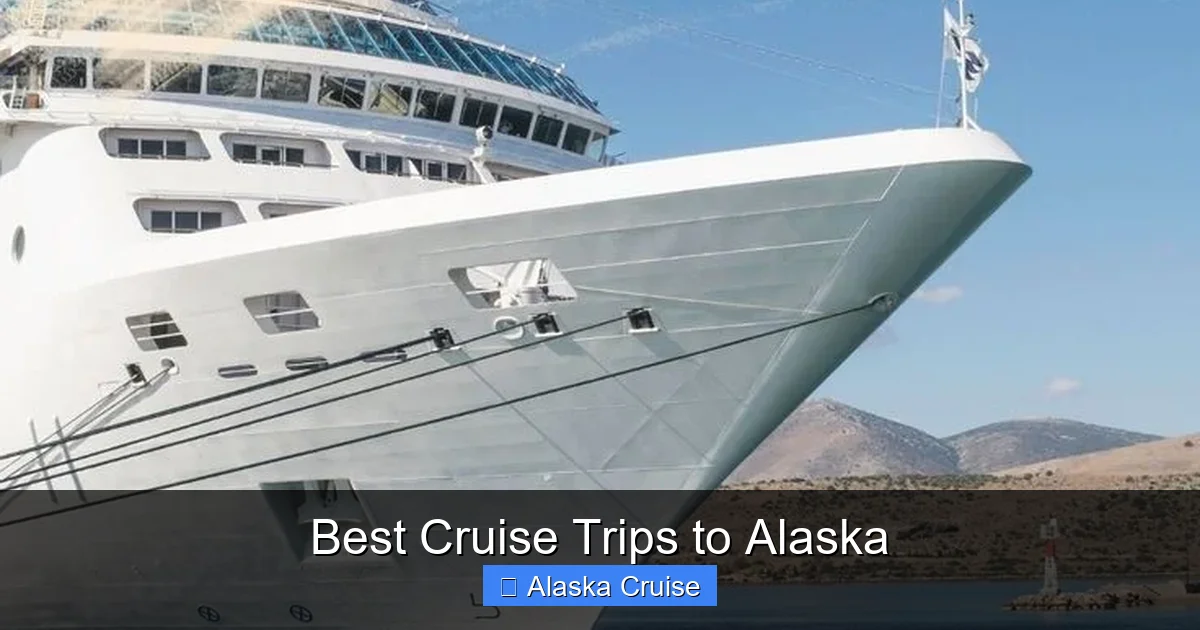 Best Cruise Trips to Alaska