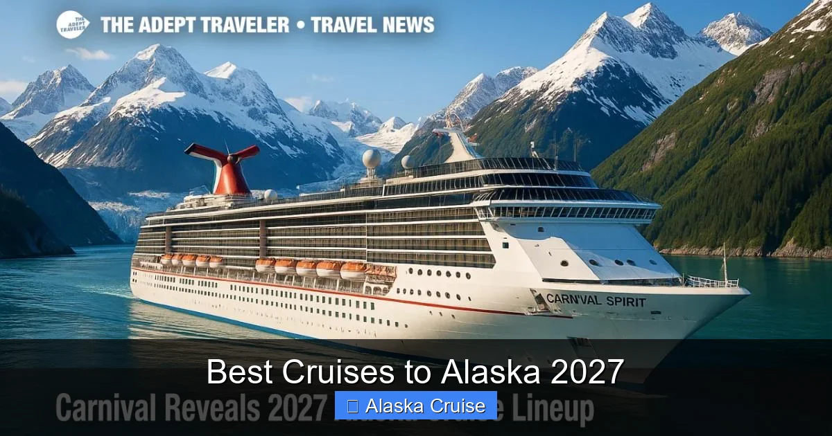 Best Cruises to Alaska 2027
