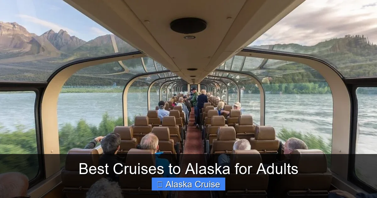 Best Cruises to Alaska for Adults