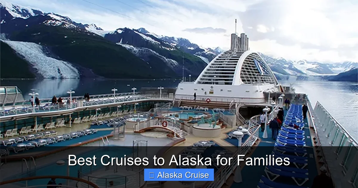 Best Cruises to Alaska for Families