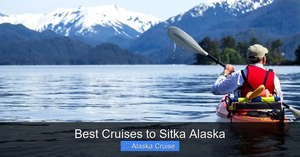 Best Cruises to Sitka Alaska