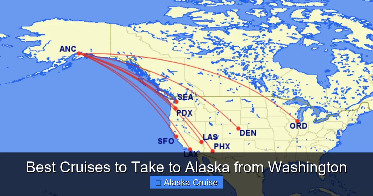 Best Cruises to Take to Alaska from Washington