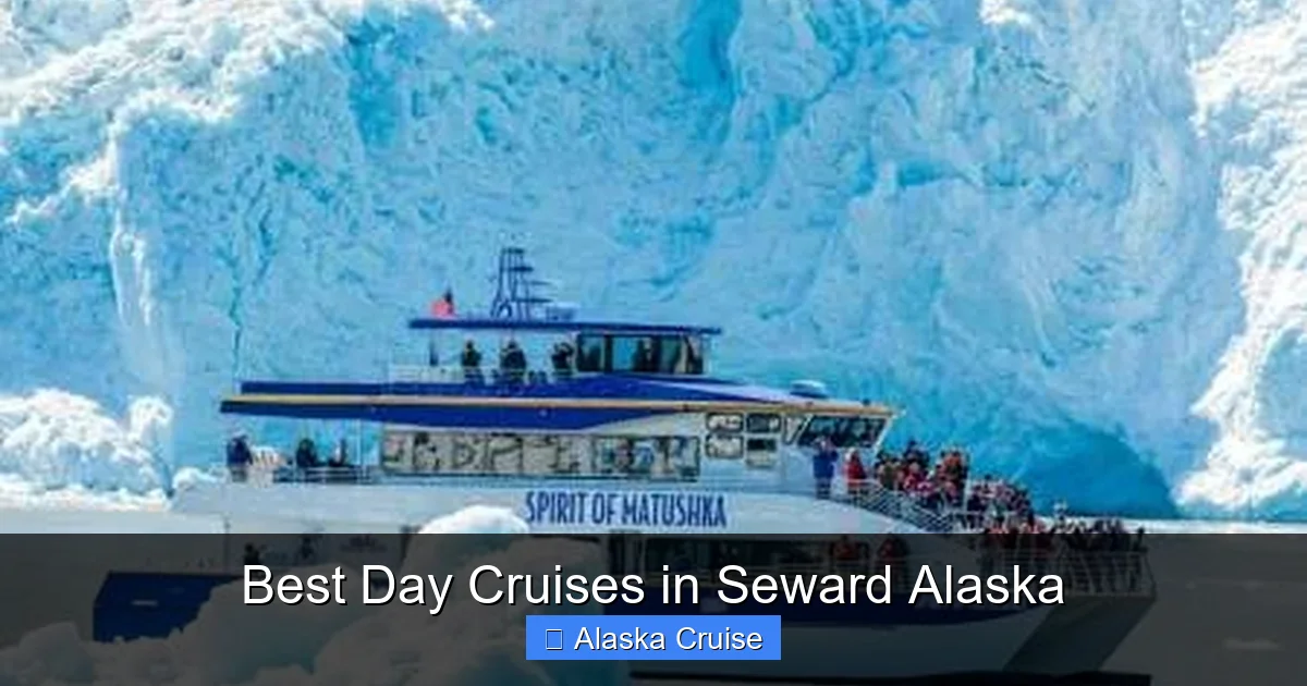 Best Day Cruises in Seward Alaska