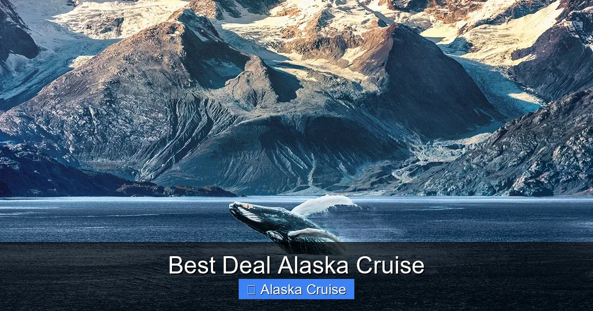 Best Deal Alaska Cruise
