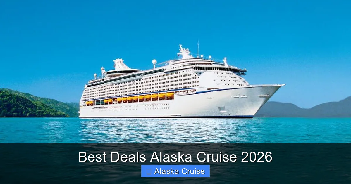 Best Deals Alaska Cruise 2026